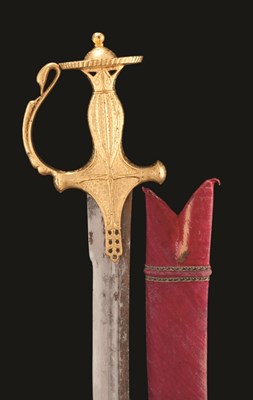 Lot 29 - AN INDIAN SWORD