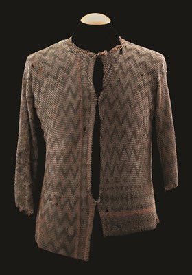 Lot 66 - AN INDIAN MAIL SHIRT
