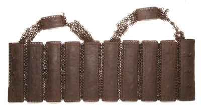 Lot 67 - AN INDIAN MAIL AND PLATE PART ARMOUR