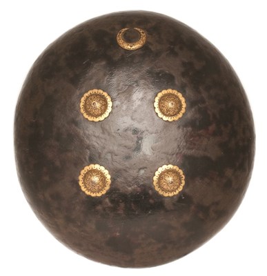 Lot 77 - AN INDIAN HIDE SHIELD