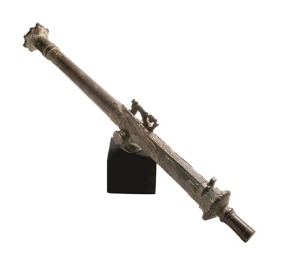 Lot 92 - A FINE MALAYSIAN BRONZE LANTAKA GUN
