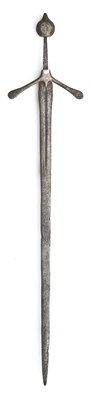 Lot 111 - A RARE SCOTTISH MEDIEVAL SWORD
