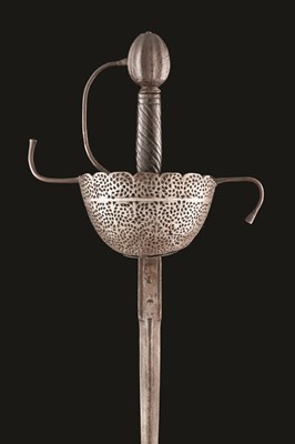 Lot 115 - AN ITALIAN CUP-HILT RAPIER