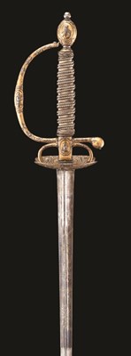 Lot 122 - A FRENCH SMALL-SWORD