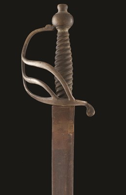 Lot 142 - A MILITIA SHORTSWORD