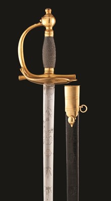 Lot 143 - A 1796 PATTERN HEAVY CAVALRY OFFICER'S SWORD