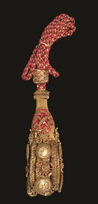 Lot 166 - A GENERAL'S SWORD KNOT