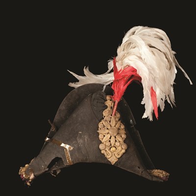 Lot 168 - A GENERAL'S COCKED HAT