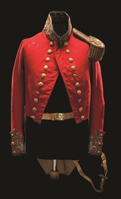 Lot 170 - A GENERAL'S FULL DRESS COATEE