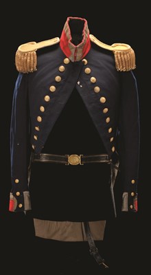 Lot 177 - A LIEUTENANT'S FULL DRESS COATEE