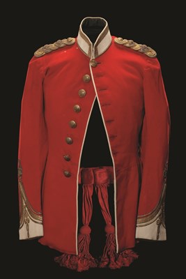 Lot 188 - A LIEUTENANT'S FULL DRESS TUNIC