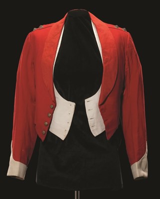 Lot 189 - A LIEUTENANT'S MESS JACKET AND HOT-WEATHER VEST