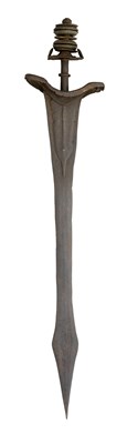 Lot 81 - AN EARLY INDIAN SWORD (KHANDA)
