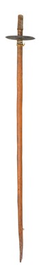 Lot 124 - A RARE BRITISH NEW GUINEA STONE CLUB