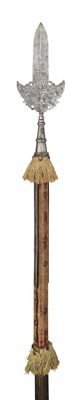 Lot 147 - AN AUSTRIAN PARTISAN FOR THE GUARD OF EMPEROR FRANCIS I (1708-65) AS DUKE OF LORRAINE (REIGNED 1729