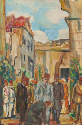 Lot 14 - MOHAMMAD NAGHI (EGYPTIAN 1888-1956)