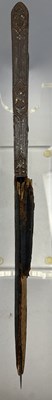 Lot 537 - AN INDIAN DAGGER (KATAR),  LATE 17TH CENTURY, PROBABLY CENTRAL INDIA