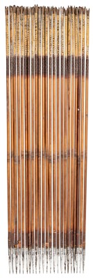 Lot 107 - TWENTY THREE EAST INDIAN ARROWS, 18TH CENTURY, POSSIBLY ORISSA