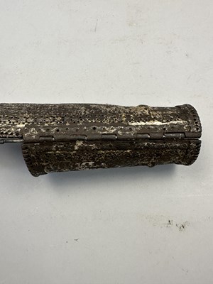 Lot 552 - A SOUTH INDIAN ARM DEFENCE (DASTANA), 17TH/18TH CENTURY, POSSIBLY ARCOT OR MADRAS, TAMIL NADU