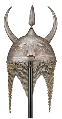 Lot 62 - **AN INDO-PERSIAN HELMET (KULAH KHUD)