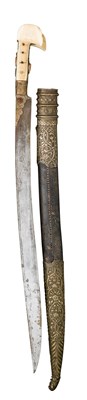 Lot 67 - AN OTTOMAN SWORD (YATAGHAN)