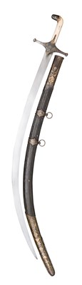 Lot 72 - **A PERSIAN SWORD (SHAMSHIR)