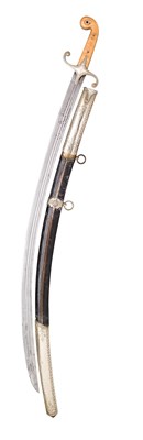Lot 73 - A DECORATED OTTOMAN SWORD (SHAMSHIR)