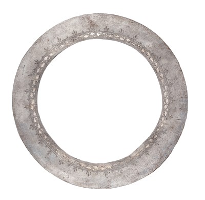 Lot 643 - AN INDIAN THROWING RING (CHAKRAM), LATE 19TH CENTURY
