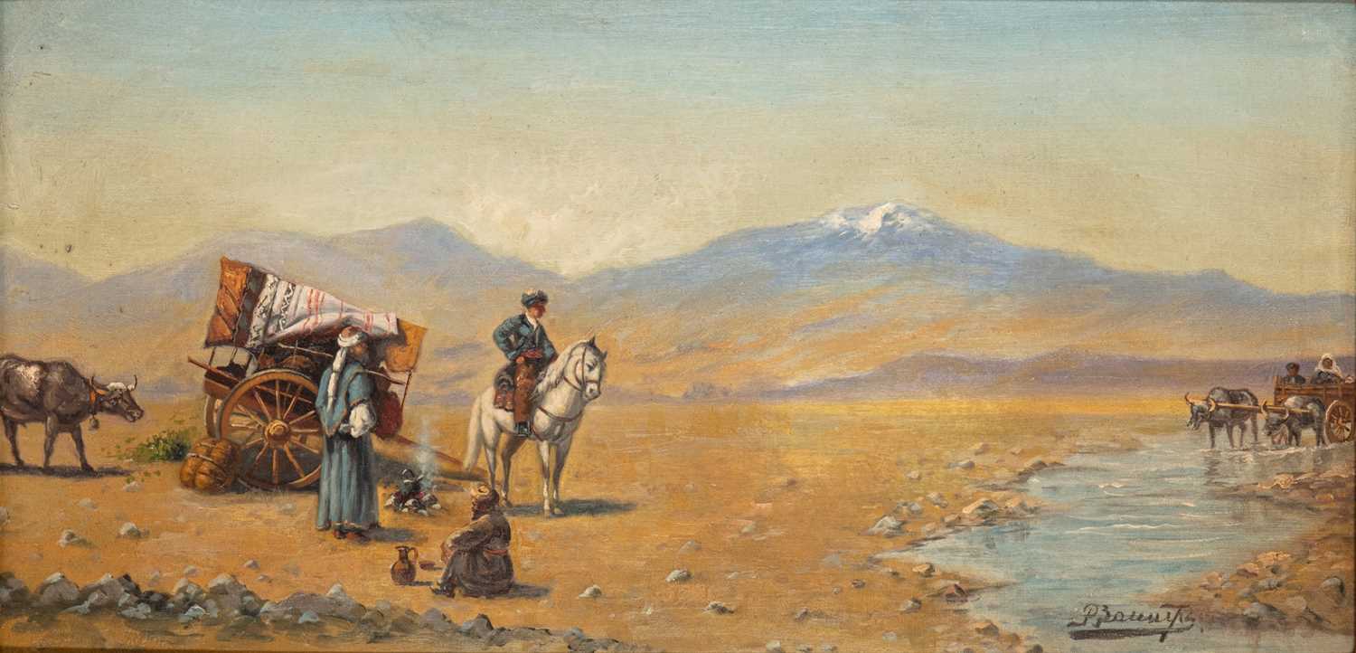 Lot 14 - RICHARD ZOMMER (RUSSIAN 1866-1939)