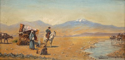 Lot 14 - RICHARD ZOMMER (RUSSIAN 1866-1939)