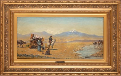 Lot 14 - RICHARD ZOMMER (RUSSIAN 1866-1939)