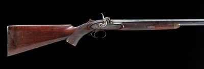 Lot 42 - a .451 percussion match target rifle by george gibbs
