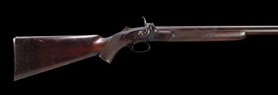 Lot 43 - A .451 PERCUSSION MATCH TARGET RIFLE BY GEORGE