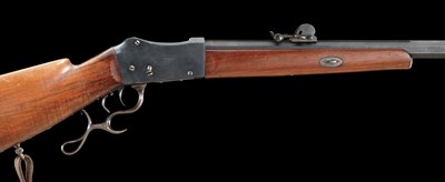 Lot 214 - j. banziger. a swiss 7.5x53.5mm martini action target rifle