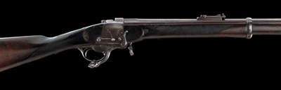 Lot 219 - George Gibbs. a .461  gibbs  Farquharson metford patent falling block rifle