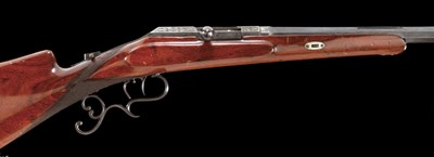 Lot 225 - emil v. nordheim. a 8mm bolt action schutzen target rifle