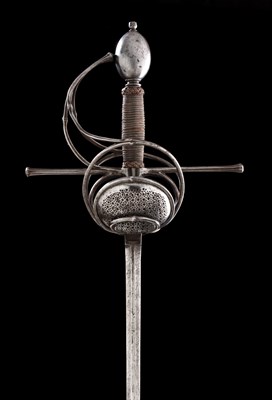 Lot 296 - a rare pappenheimer rapier