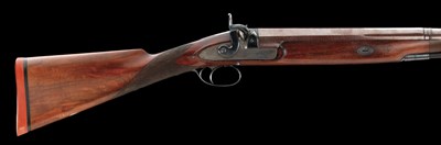 Lot 410 - A 4-BORE PERCUSSION WILDFOWLING GUN BY GEORGE