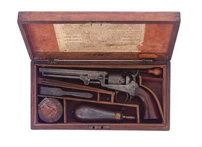 Lot 455 - A .31 calibre colt model 1849 percussion pocket revolver