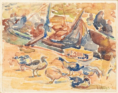 Lot 78 - MOHAMMAD NAGHI (EGYPTIAN 1888-1956)