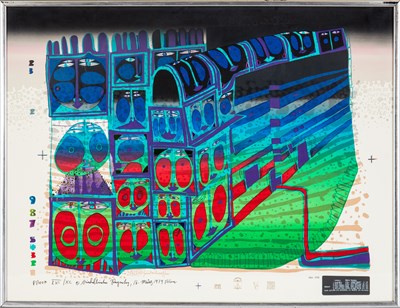Lot 48 - FRIEDENSREICH HUNDERTWASSER (AUSTRIAN 1928-2000)