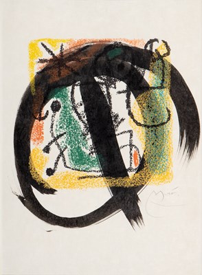 Lot 45 - JOAN  MIRO (SPANISH 1893-1983)