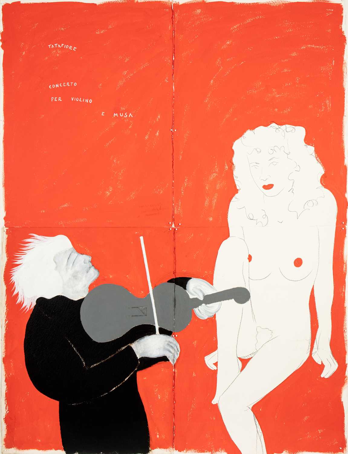 Lot 55 - ERNESTO TATAFIORE (ITALIAN B.1943)