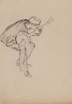 Lot 11 - SIR WILLIAM  ROTHENSTEIN (BRITISH  1872-1945)