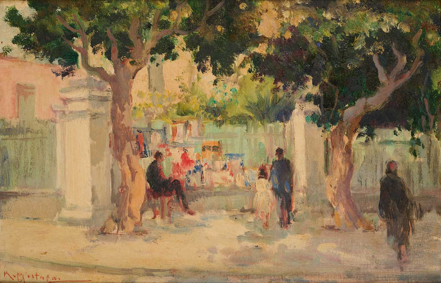 Lot 83 - KAMEL MOUSTAFA (EGYPTIAN 1917-1982)
