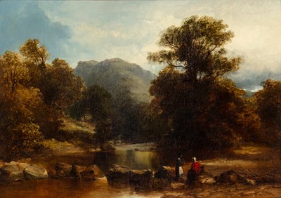 Lot 224 - V POOLE (BRITISH 19TH CENTURY)