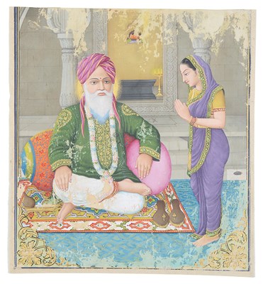 Lot 213 - A PORTRAIT OF MANIK PRABHU