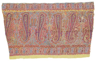 Lot 258 - TWO INDIAN FRAGMENTARY EMBROIDERIES