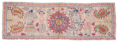 Lot 273 - FIVE KANTHA EMBROIDERIES