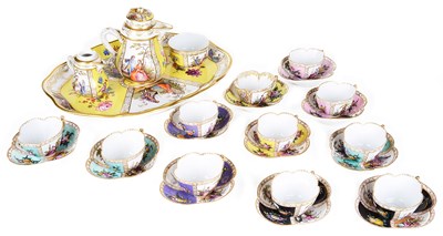 Lot 316 - A GROUP OF DRESDEN PORCELAIN